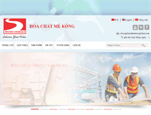 Tablet Screenshot of mekongchem.com